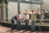 Klassenfahrt, 1990, G�nter Stein, Helmut Zimmermann, Dirk Quasten, Marc Foitzig, Duisburger Zoo
